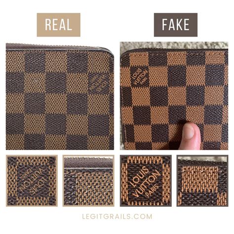 louis vuitton wallet fake sale|how to check if Louis Vuitton is real.